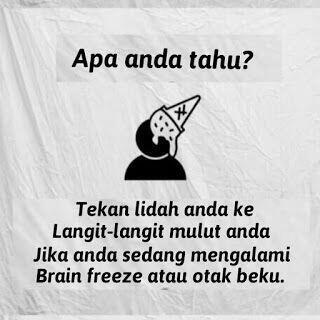 Fakta unik-sepele namun sangat bermanfaat.