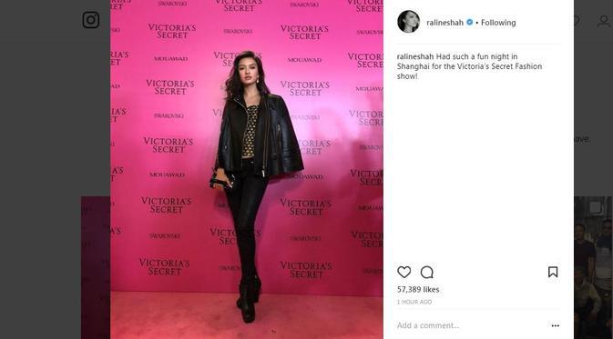 Hadiri Victoria's Secret Fashion Show, Raline Shah Banjir Pujian