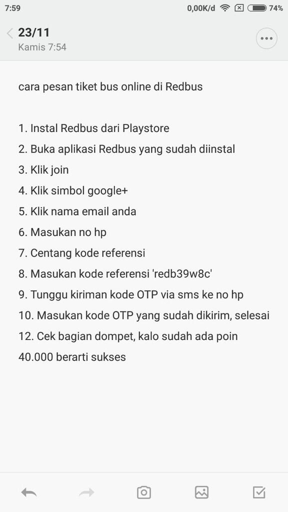 Redbus, aplikasi online tiket bus untuk mengurangi ganasnya calo terminal