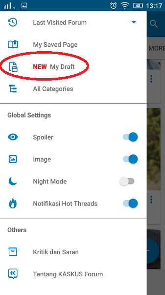 KASKUS Plus Dapet Bonus Lebih di Fitur Baru: Draft Thread & Save Page!