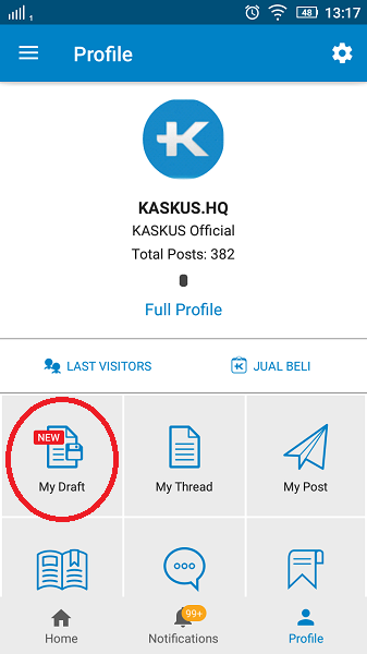 KASKUS Plus Dapet Bonus Lebih di Fitur Baru: Draft Thread & Save Page!