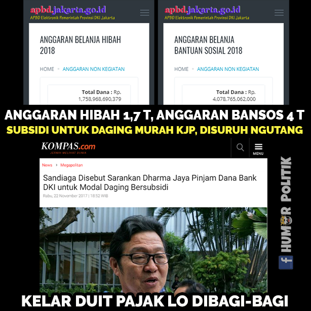 Sandiaga Disebut Dharma Jaya Pinjam Dana Bank DKI untuk Modal Daging Bersubsidi
