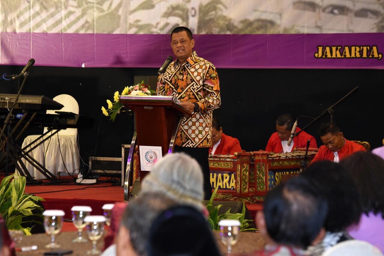 Panglima TNI : Sampai Kapanpun TNI Tidak Pernah Melupakan Para Pejuang dan Senior