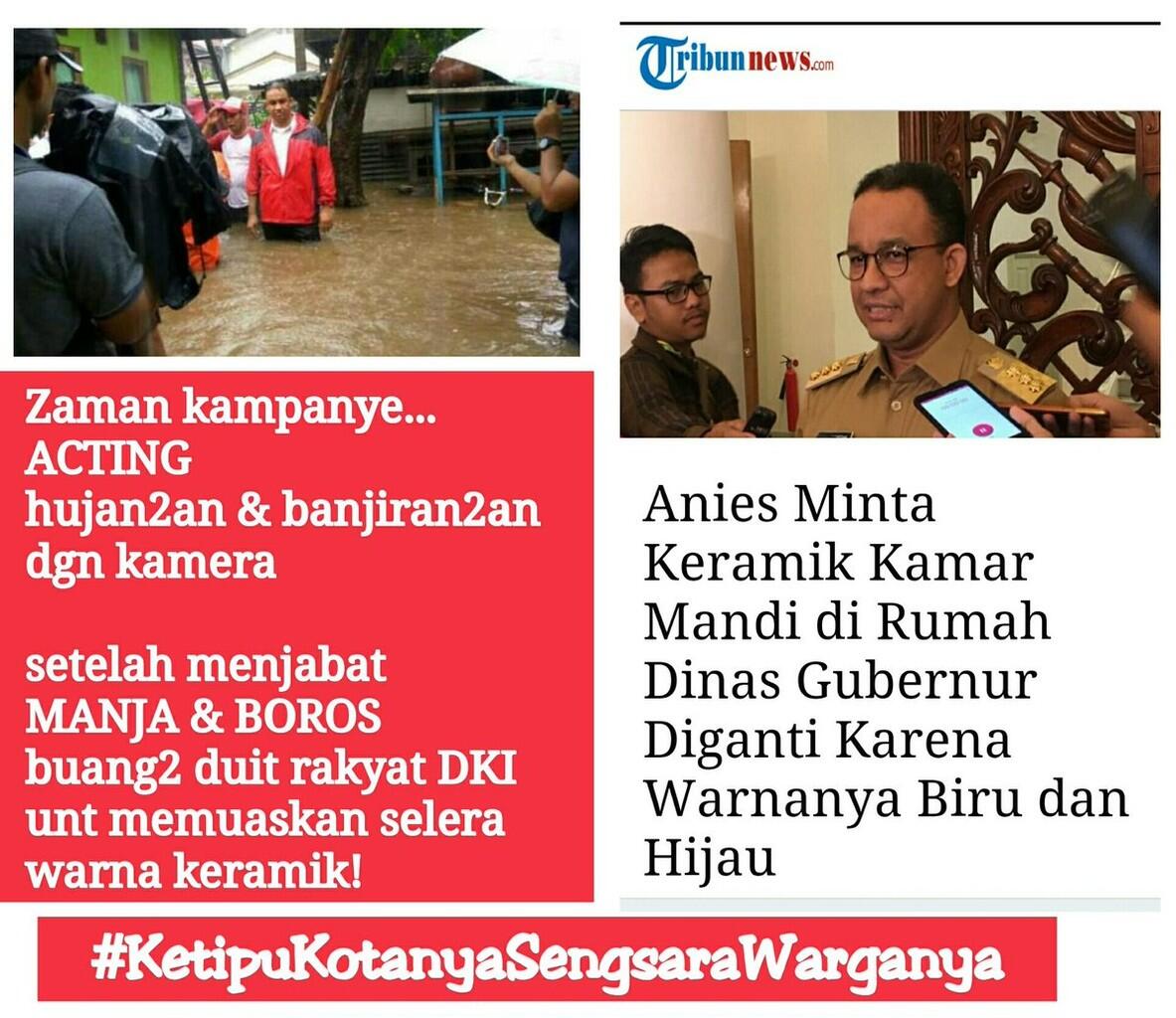 Keramik Kamar Mandi Di Rumah Dinas Gubernur Diganti Warnanya Biru