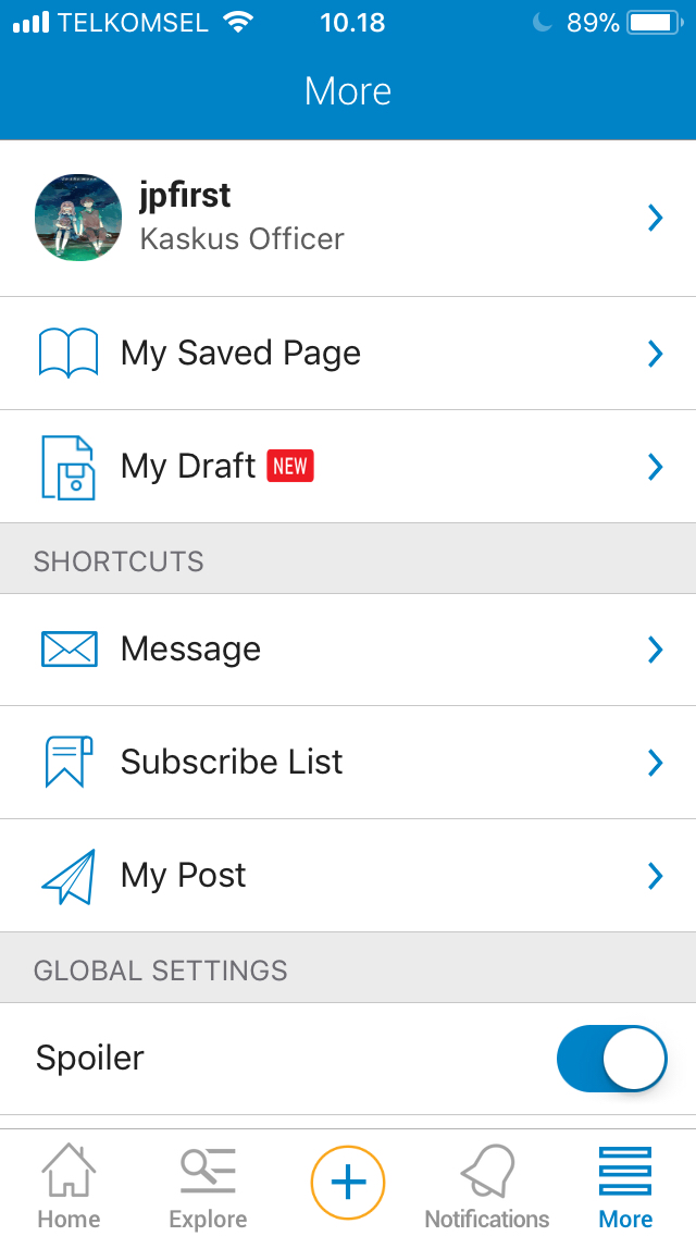 iKaskuser tutorial Kritik dan Saran untuk Forum Kaskus iOS
