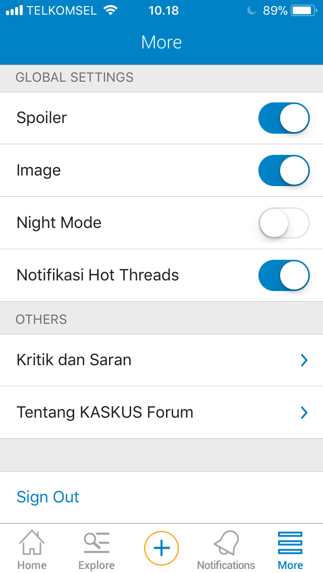 iKaskuser tutorial Kritik dan Saran untuk Forum Kaskus iOS