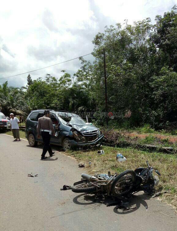 BRAAKKK!!! Ngebut di Tikungan Bajarum, Hantam Mobil, Akhirnya....
