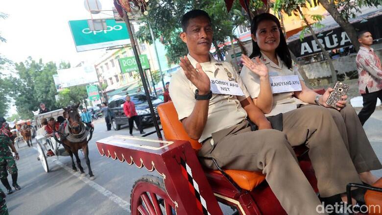 Begini Simulasi Kirab Kahiyang-Bobby