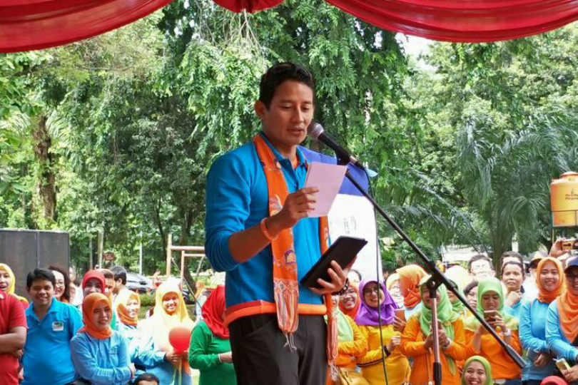 Salah Ucap, Sandi Mau Bikin Sayembara Ubah Nama "Ketuk Pintu Layani dengan Hati"