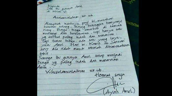 8 Surat izin tak masuk sekolah ini isinya bikin ketawa ngakak