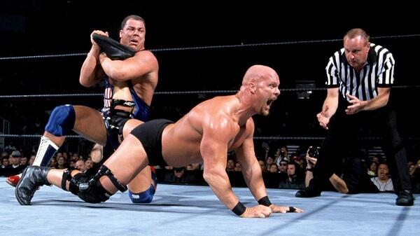 5 pertandingan terbaik oleh pegulat WWE Kurt Angle