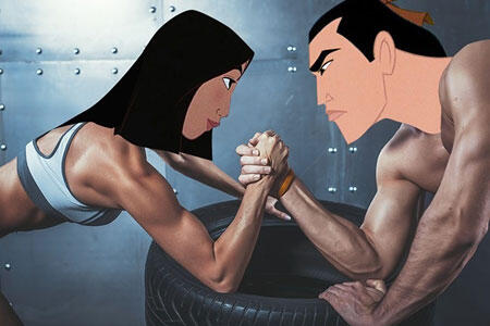 Begini Jadinya, Kalau Karakter Disney Di Gabungkan Dengan Foto Asli