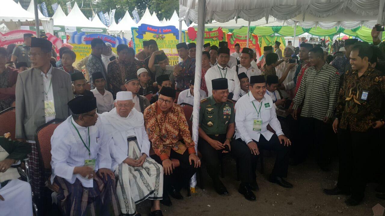 Panglima TNI Hadiri Munas Alim Ulama NU di Mataram