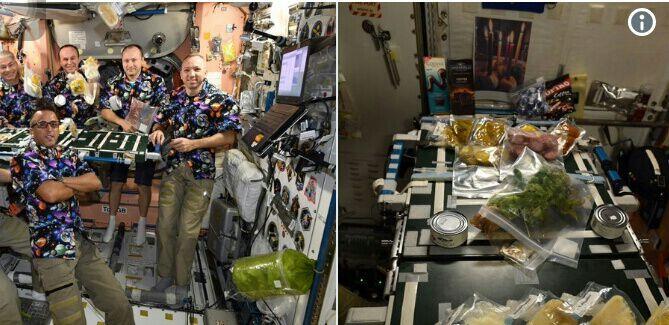 Ada Permen Kopi Asal Indonesia di Perayaan Thanksgiving Astronot di Luar Angkasa