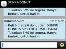 Jasa pasang iklan sms via provider dan iklan kampanye