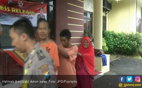 Mengaku Dukun Sakti, Ternyata Ini Yang Dilakukan Halimah