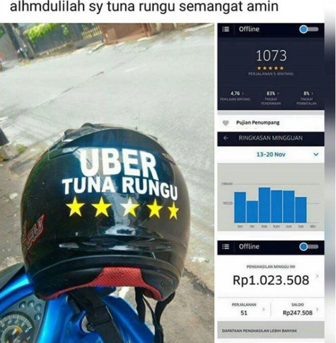 8 Perjuangan Driver Ojek Online Ini Mengharukan, Hargai Mereka Ya