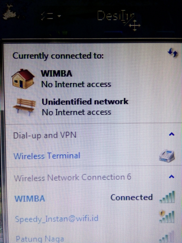 (Ask) wireless network tiba tiba menjadi multiple