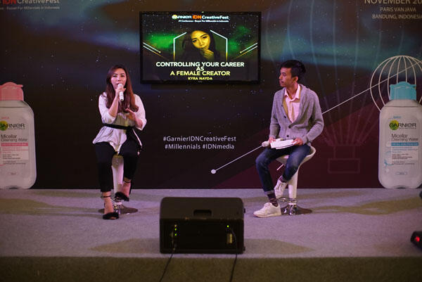 Millenials Bandung Padati Acara Garnier IDN Creativefest! 