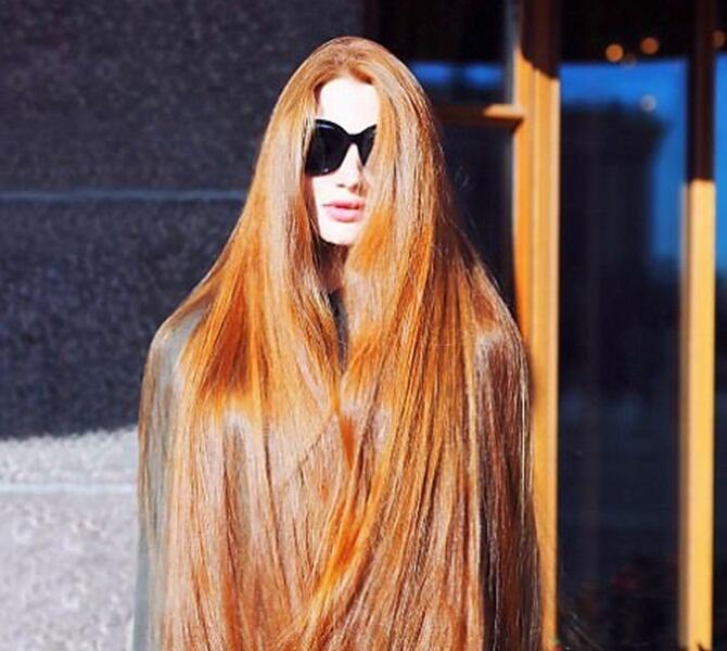 Kisah Anastasia Sidorov, Gadis Dengan Rambut Ala Rapunzel di Dunia Nyata