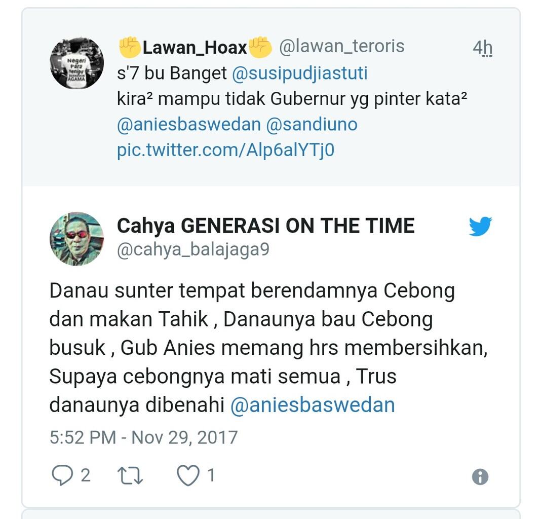 Menteri Susi Tantang Anies-Sandi, Warganet: Tenggelamkan Saja, Bu