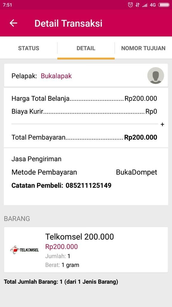 Apakah akun BUKADOMPET yang di bobol bisa balik lagi??