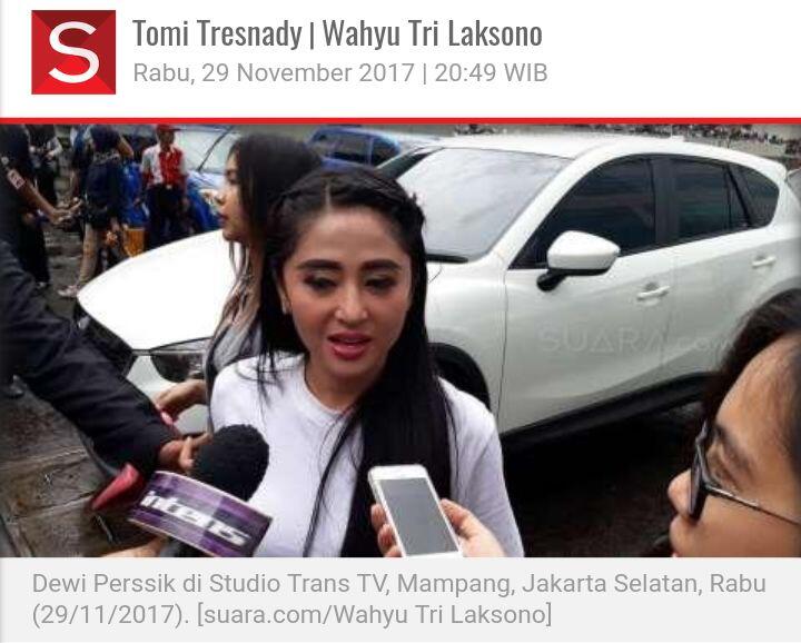 Dewi Perssik Sanggupi Duta TransJakarta dari Sandiaga Uno