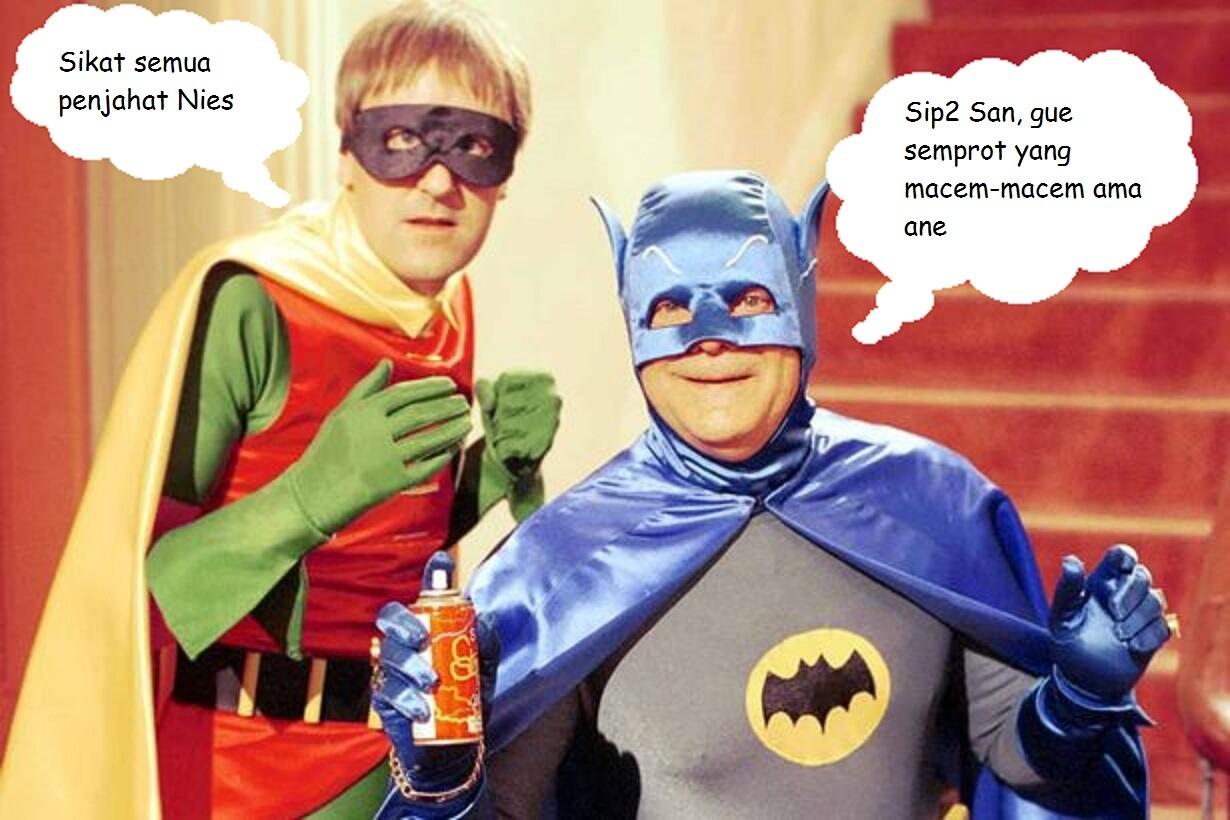 Batman dan Robin atau ...... Thompson dan Thomson tokoh detektif di komik Tintin