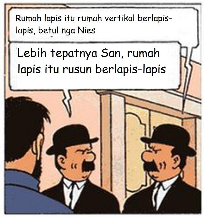 Batman dan Robin atau ...... Thompson dan Thomson tokoh detektif di komik Tintin