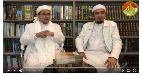 Lagi Buron, Rizieq Shihab Syuting Serukan Publik Ikut Reuni 212