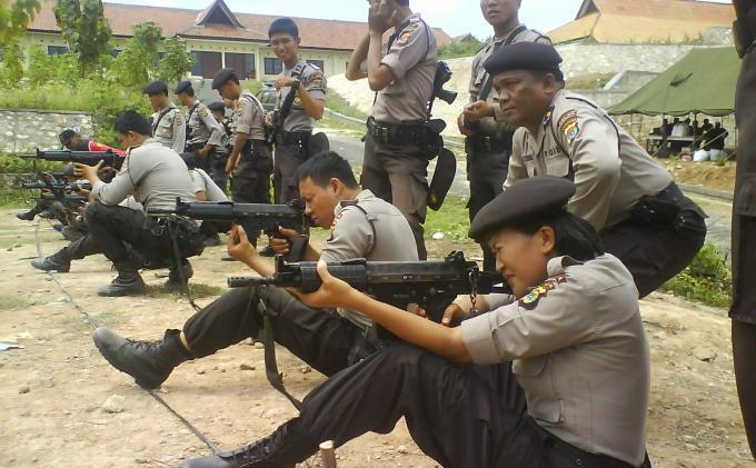 Polri Latih Anggota Polisi Papua Nugini