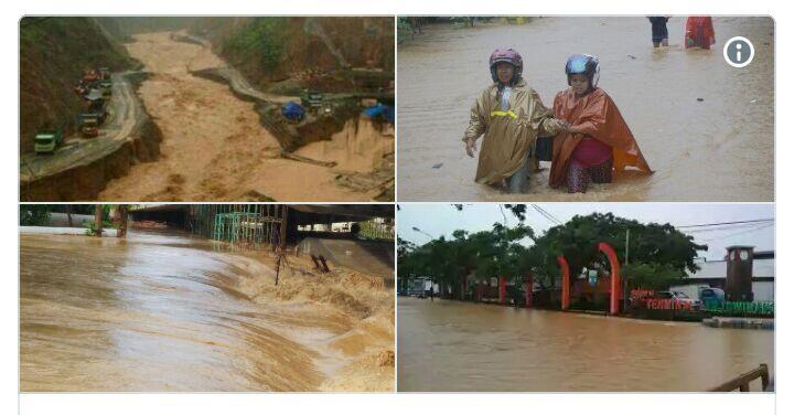 Banjir di Pacitan dan Yogyakarta, dampak 'keserakahan pada alam' dengan kerugian 