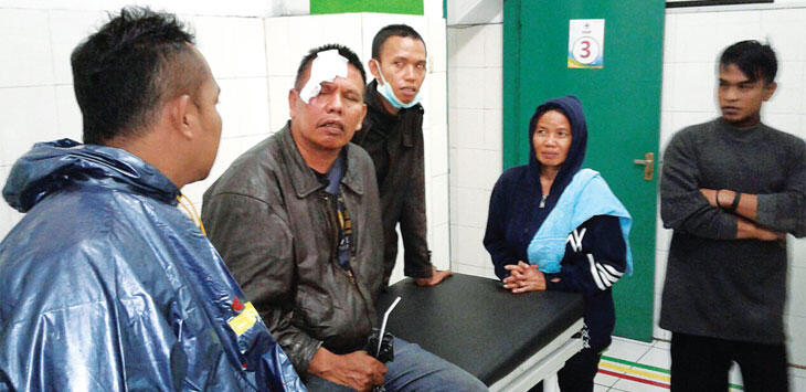 500 Ojek Online Ngamuk, Obrak Abrik Pangkalan Ojek di Jatinangor, Dua Orang Dibacok