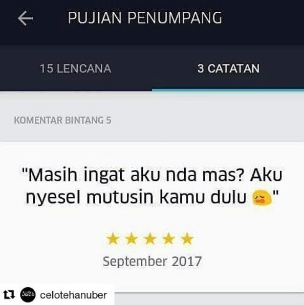 Mantan pacar jadi penumpang, ini curhat baper 6 driver ojek online