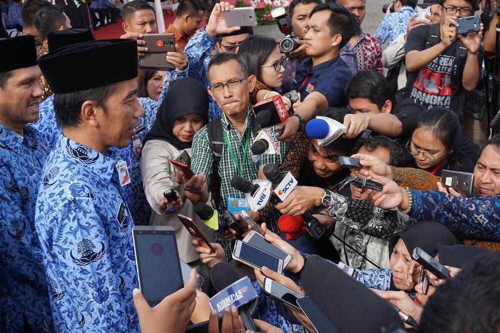 Presiden: Letusan Gunung Agung Bisa Jadi Atraksi Wisata Tambahan