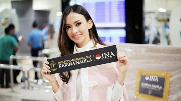 Gagal Tembus 10 Besar, Langkah Karina Nadila Terhenti di Miss Supranational 2017