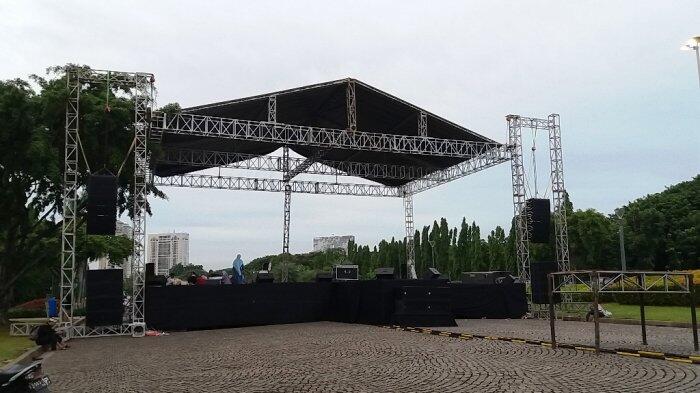 Reuni 212, Polisi Rekayasa Lalu Lintas di Sekitaran Monas