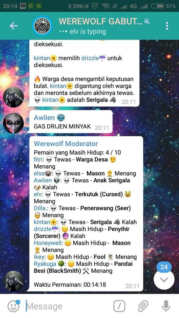 Gamers wajib jadi Werewolf ?