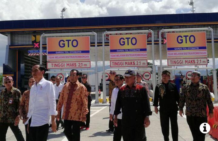 Presiden Jokowi Resmikan Tol Soroja yang Mangkrak sejak 1996