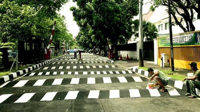 Ternyata Pasang Polisi Tidur Sembarangan, Bisa Masuk Penjara!