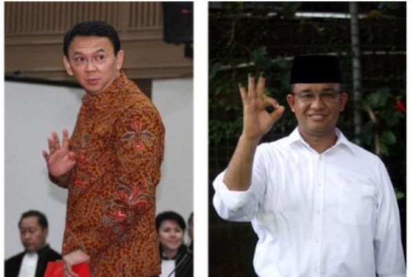 Ahok dan Anies Baswedan Bersaing Ketat di Survei Capres 2019
