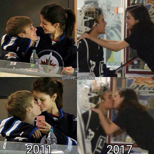 Akhirnya, Selena Gomez Terang-terangan Cium Justin Bieber di Depan Umum