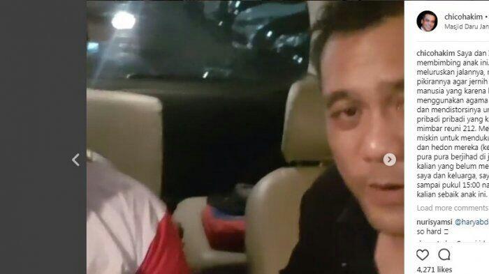 Chico Hakim Tangkap Pelaku yang Menghina Istrinya, Netizen: Hubungannya Sama 212 Apa?