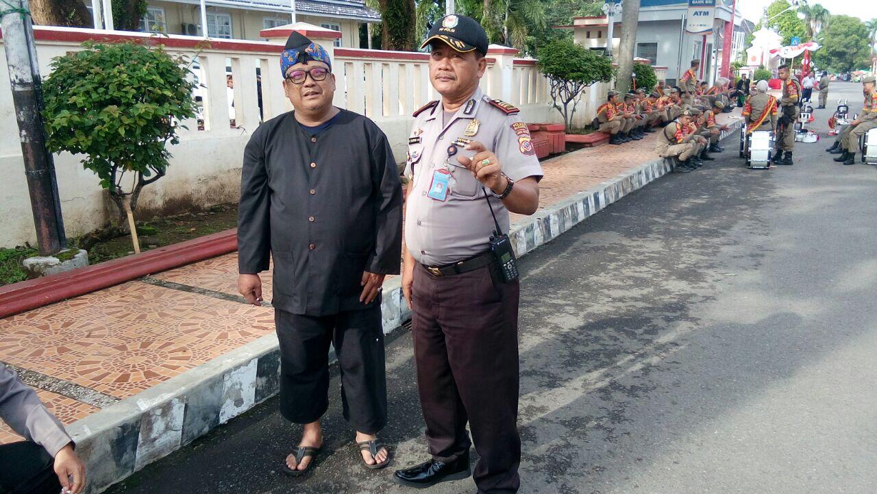 Kapolsek Silaturrahmi Dengan Kepala Damkar Majalengka