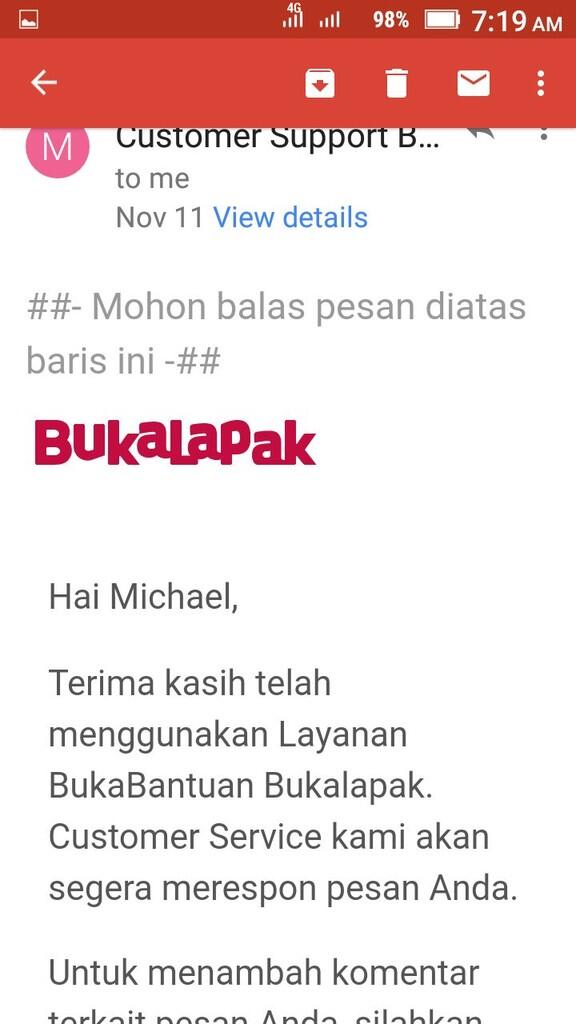 BUKALAPAK BEKUKAN Akun dan DOMPET