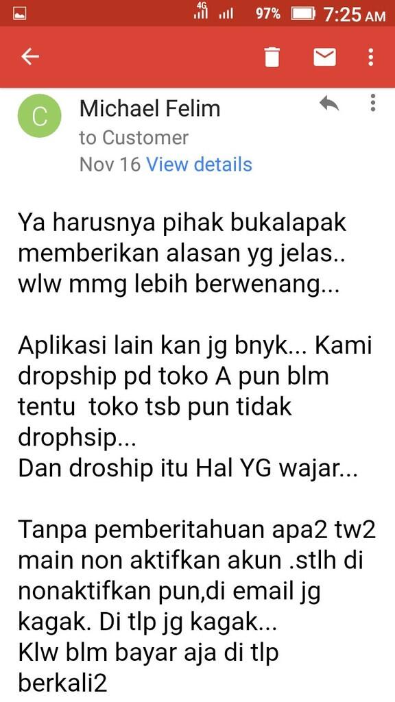 BUKALAPAK BEKUKAN Akun dan DOMPET