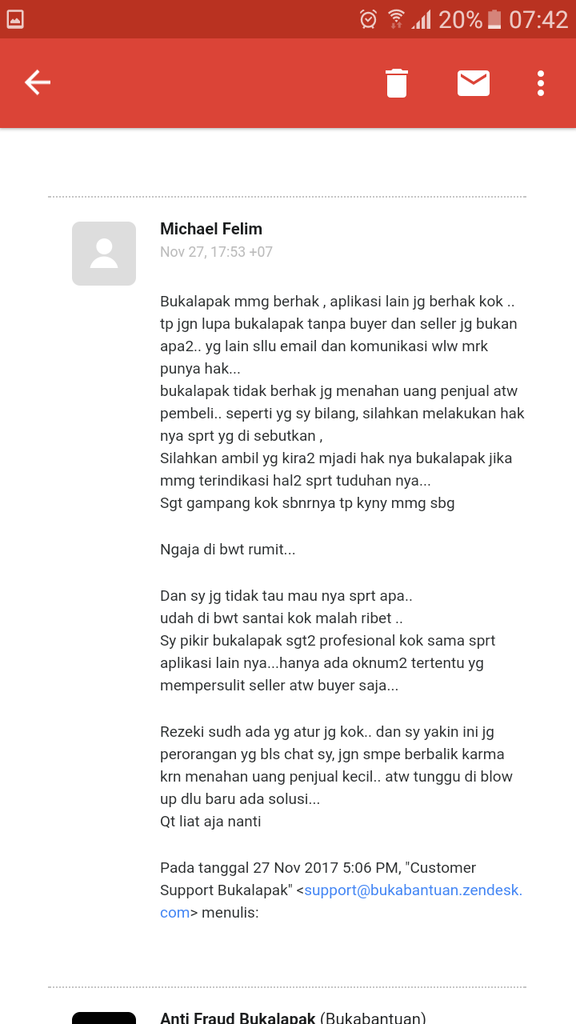 BUKALAPAK BEKUKAN Akun dan DOMPET