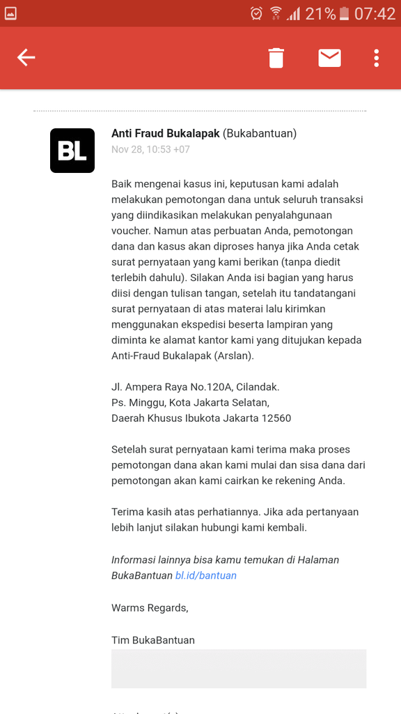 BUKALAPAK BEKUKAN Akun dan DOMPET
