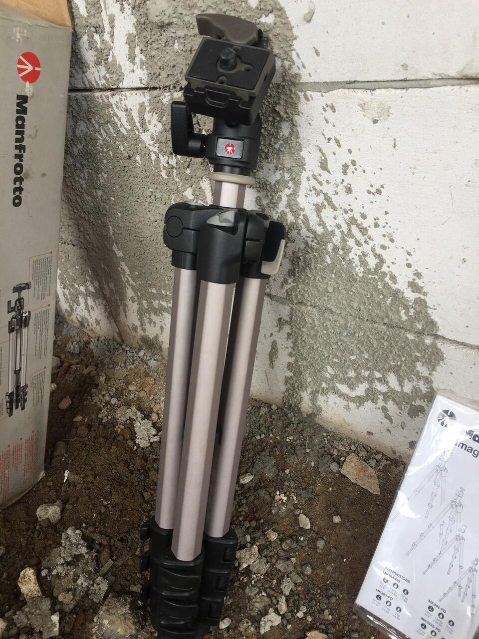 Tripod manfrotto 390