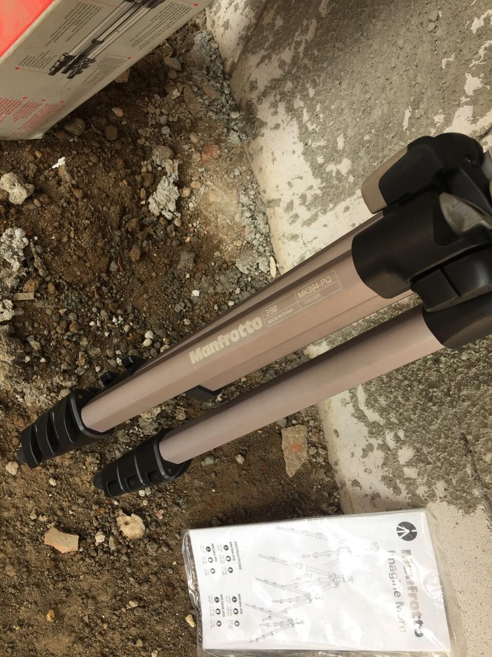 Tripod manfrotto 390